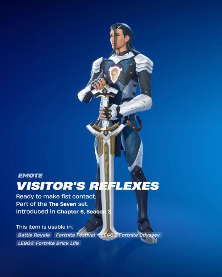 We can now confirm this goofy emote is his now.