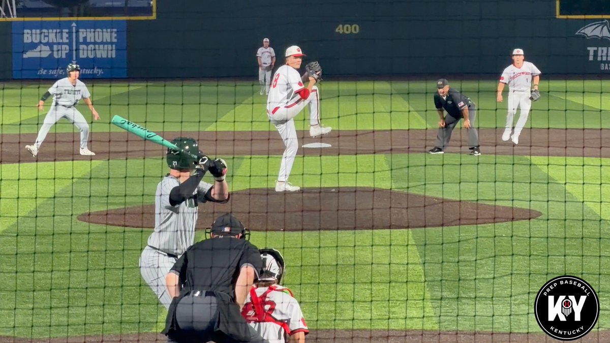 ‘26 Harper Haywood (Harper Haywood) Physical RHH that displays power ability to all fields. Can also be on barrel in game consistently &amp; creates backspin well. #PBFG25 alum hammers this ball to deep LF for a 2RBI 2B. Lincoln Memorial University ⚾️ commit #KYState26 || Prep Baseball