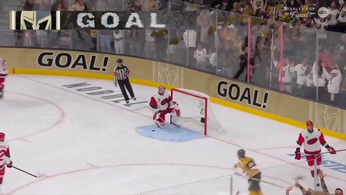 JUST 16 SECONDS LATER, IT'S 2-0 VEGAS! 📺: ABC, Sportsnet, &amp; TVA Sports
