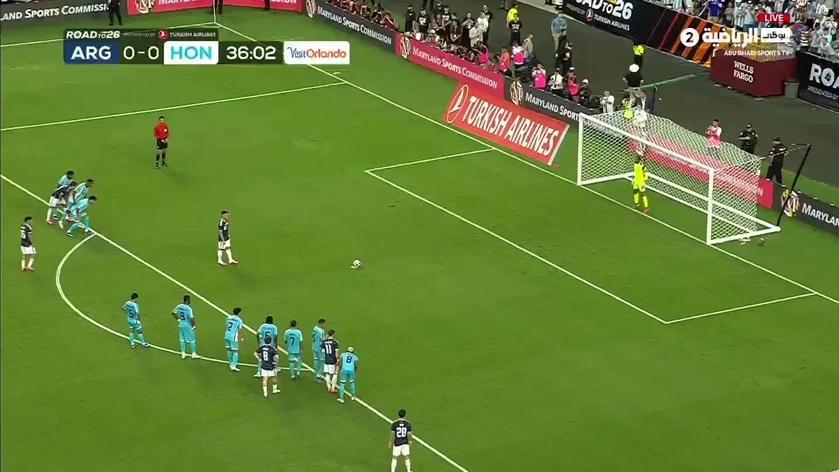 ⏱️ صافرة النهاية… الأرجنتين تحسمها بثنائية نظيفة ⚽⚽ 🎬 شاهد هدفي المباراة #الأرجنتين_هندوراس #أبوظبي_الرياضية