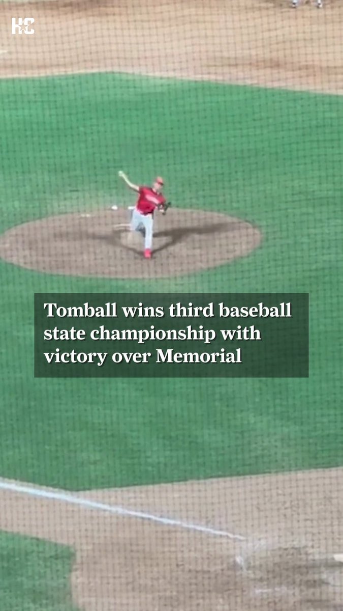 Tomball is bringing another state championship home. Behind a dominant performance from MVP C.J. Sampson and four RBIs from Nolan Rush, the Cougars defeated Memorial 9-1 to win the UIL Class 6A Division II state title at Dell Diamond — their second state championship in three years. 🔗