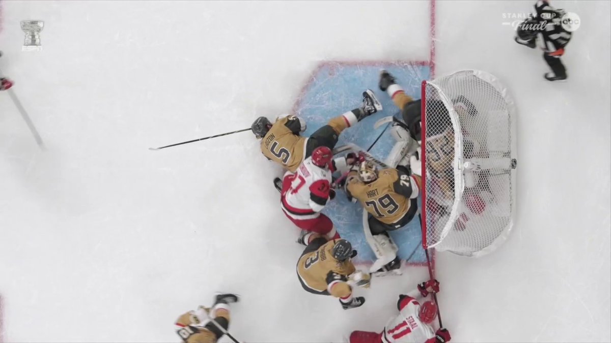 THIS. GAME. IS. TIED. 😳 HAVE YOU EVER SEEN A GAME LIKE THIS?! #StanleyCup 🇺🇸: ABC 🇨🇦: Sportsnet &amp; TVA Sports