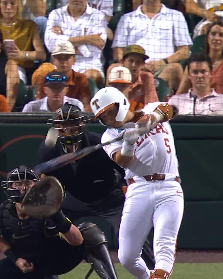 KISS THAT BALL GOOD BYE 👋 Texas Baseball x NCAA Baseball /ESPN