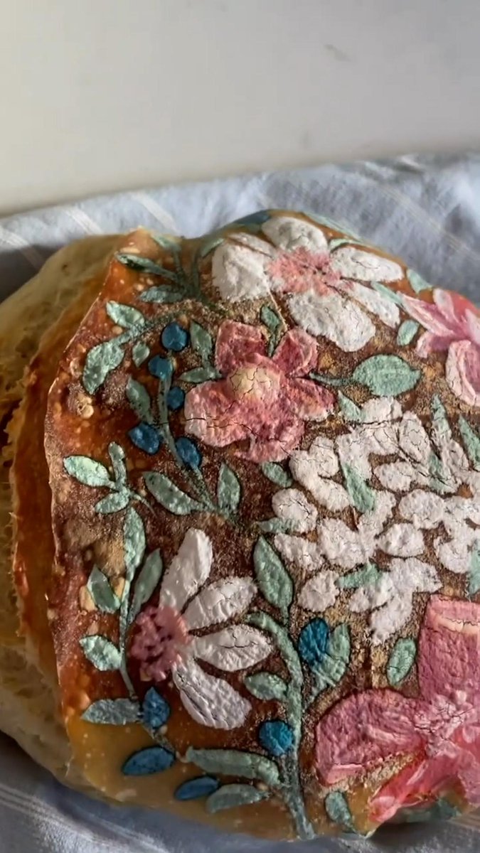 these sourdough loaves are too pretty to eat