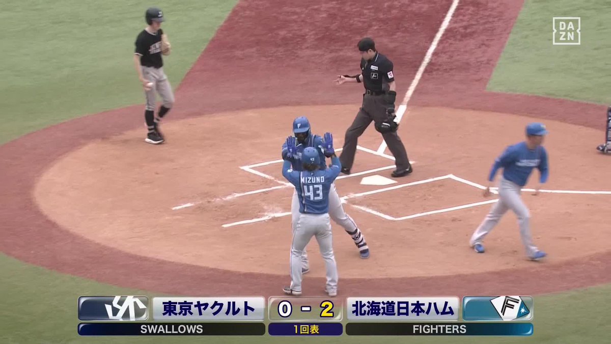 直近4戦3発の神 軽々と持っていく レイエス 第12号ホームラン ⚾️ヤクルト×日本ハム #lovefighters #だったらDAZN