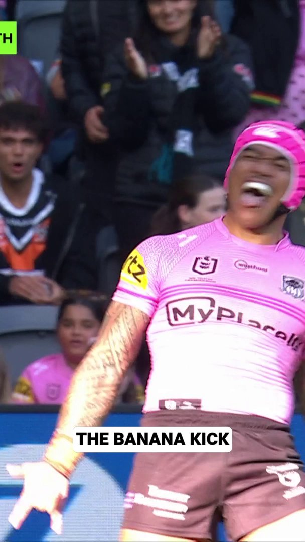 Nathan Cleary makes the difficult look EASY! 🔥 #NRL