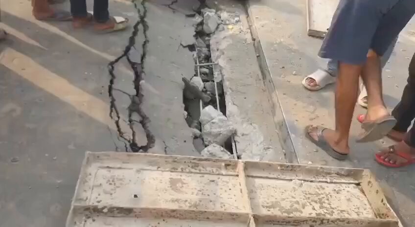 A Overbridge in Bihar built at a cost of Rs 27 crore developed structural damage just 96 hours 13 minutes after inauguration.