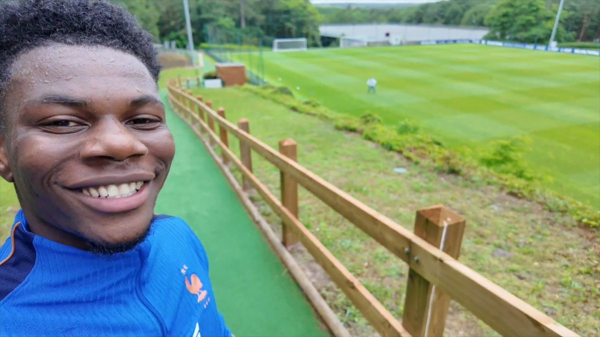 Séance individuelle matinale pour Tchouameni Aurélien qui continue sa prépa pour le mondial ! 💪