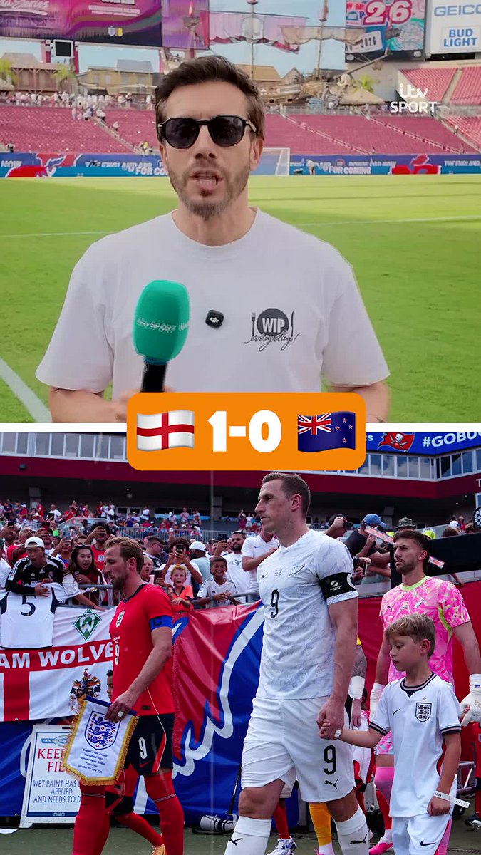 "Bellingham looked better in the No. 10 role maybe more than Morgan Rogers" 🏴 Sam Matterface recaps England's 1-0 win vs. New Zealand in their first World Cup build-up match 💬 #ITVFootball | England | FIFA World Cup