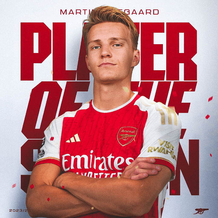 Martin Ødegaard was superb in the 2023/24 season.