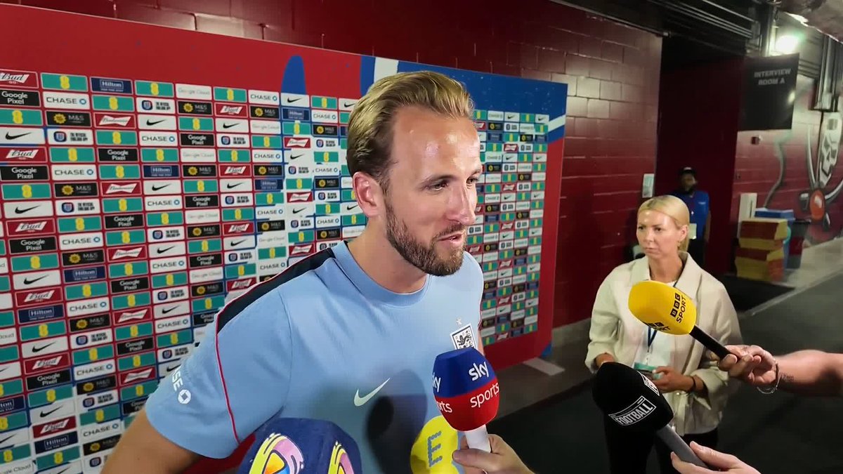 "As a striker, I wanna be on the scoresheet" Harry Kane reflects on scoring as England beat New Zealand 1-0 in their pre-World Cup friendly.