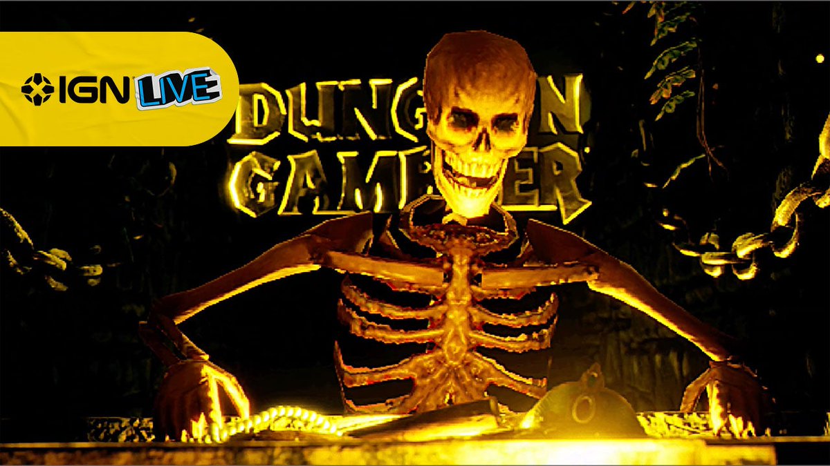 Pay what you owe. Survive the dungeon. Defeat the Skeleton. Enjoy your stay. #IGNLive #IGNSummerOfGaming Here's your look at the Dungeon Gambler: All In / No Out: