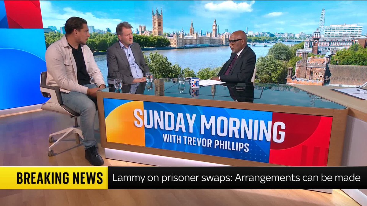 Deputy PM David Lammy has told Sky News that prisoner swap arrangements "can be made" but didn't comment on the specific case of a British couple detained in Iran. The son of Lindsay Foreman, one of the detained Brits, and the husband of Nazanin Zaghari-Ratcliffe, react ⬇️
