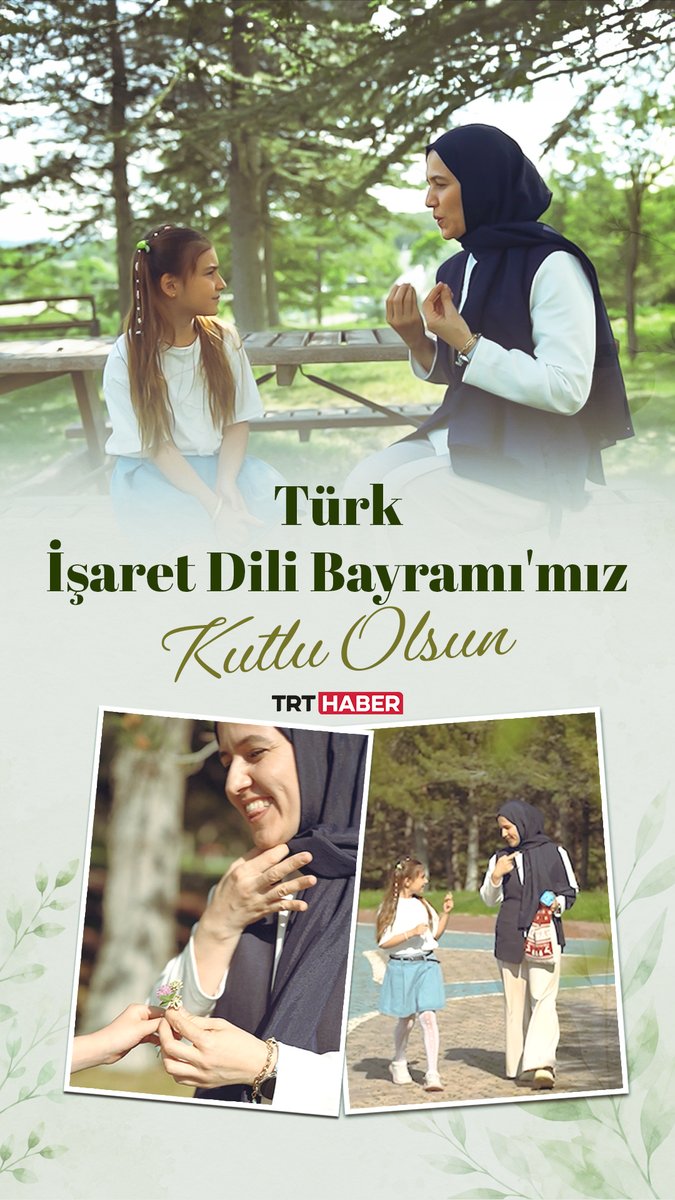 Konuşmak sadece sesle değil, kalple ve ellerle de olur. Eller konuşur, gözler dinler, kalpler birbirini anlar... 💐#TürkİşaretDiliBayramı'mız kutlu olsun.