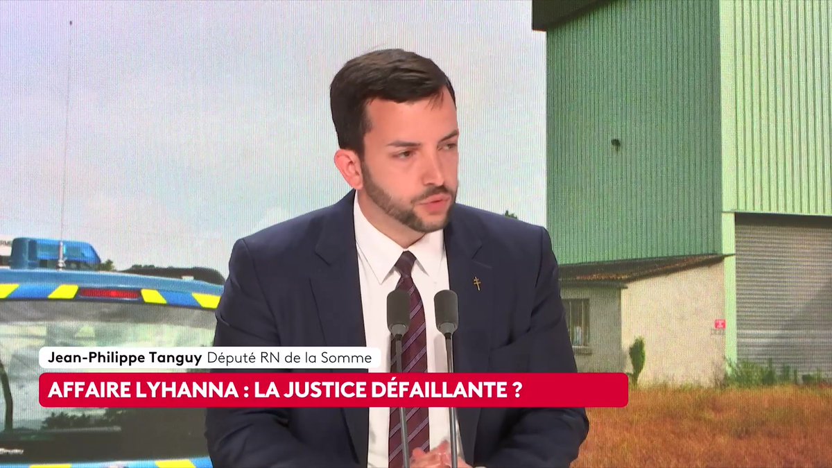 Mort de Lyhanna : "Tous les éléments, malheureusement, démontrent qu'il s'agit d'un scandale d'État", affirme le député RN Jean-Philippe Tanguy. "Un scandale structurel, car nous avons une justice pauvre, avec peu de moyens." #QuestionsPol