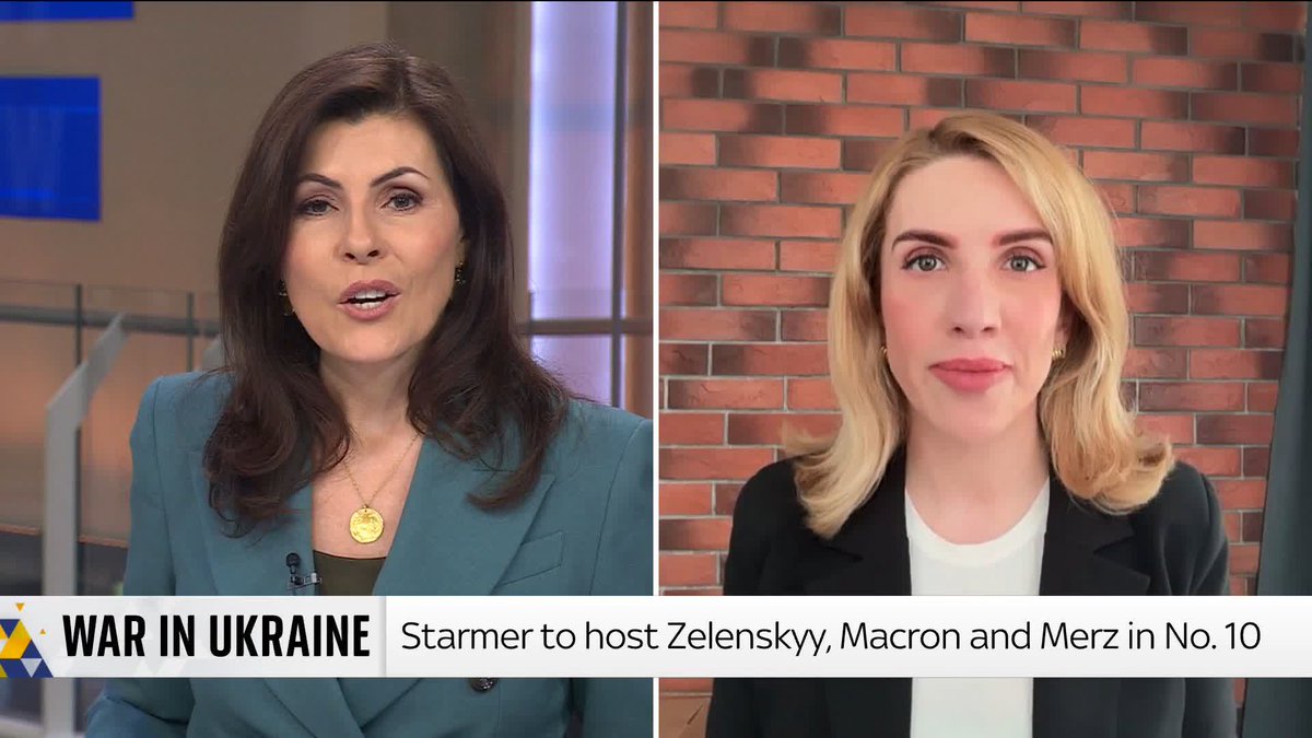 Ukrainian MP Kira Rudik says one possible reason for the meeting between Zelenskyy and European leaders in Downing Street is to identify someone who could bring Putin to a deal over the war. ๐บ Sky 501, Virgin 602, Freeview 233
