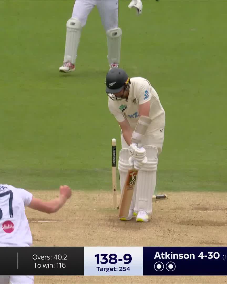 What a way to win a Test! 😍 Atkinson on the honours board AGAIN! 📝 🤝 @IGCom