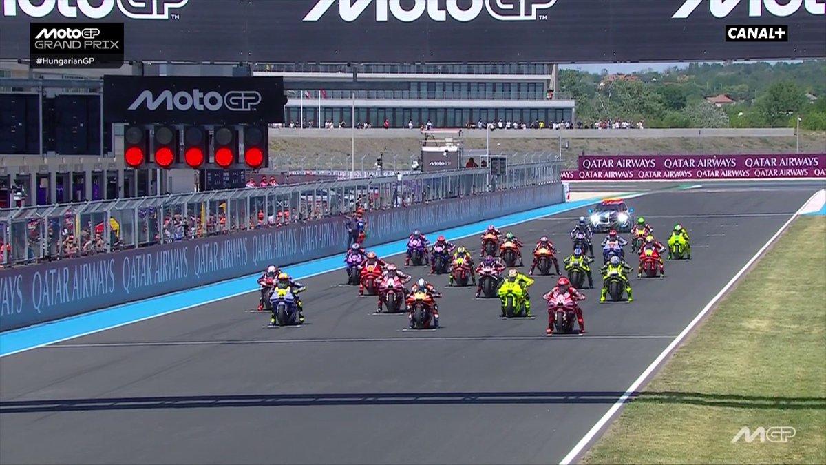 ET BOUUM 💥 Le Grand Prix de Hongrie est lancé sur CANAL+ ! 🤩🇭🇺 #HungarianGP | #MotoGP