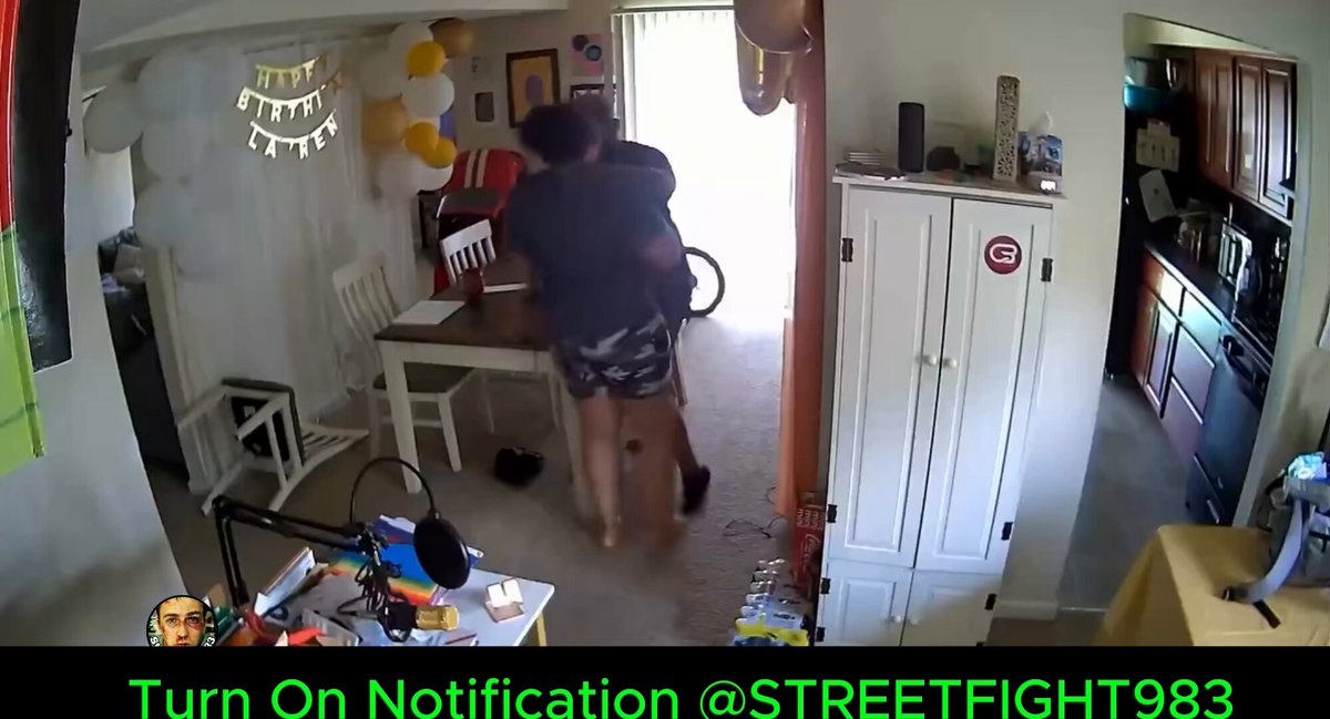 Husband confronts his wife after she refuses to keep her hands to herself in front of their son. The argument quickly turns physical. 😬