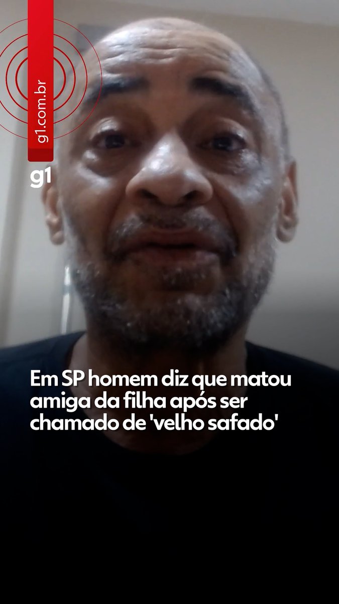 Homem diz que matou amiga da filha no interior de SP após ser chamado de 'velho safado' #g1