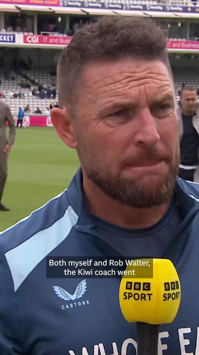 "You're dealing with turf, right?"🤷‍♂️ Head coach Brendon McCullum took positives that this pitch offered a different challenge and contest for the players🏏