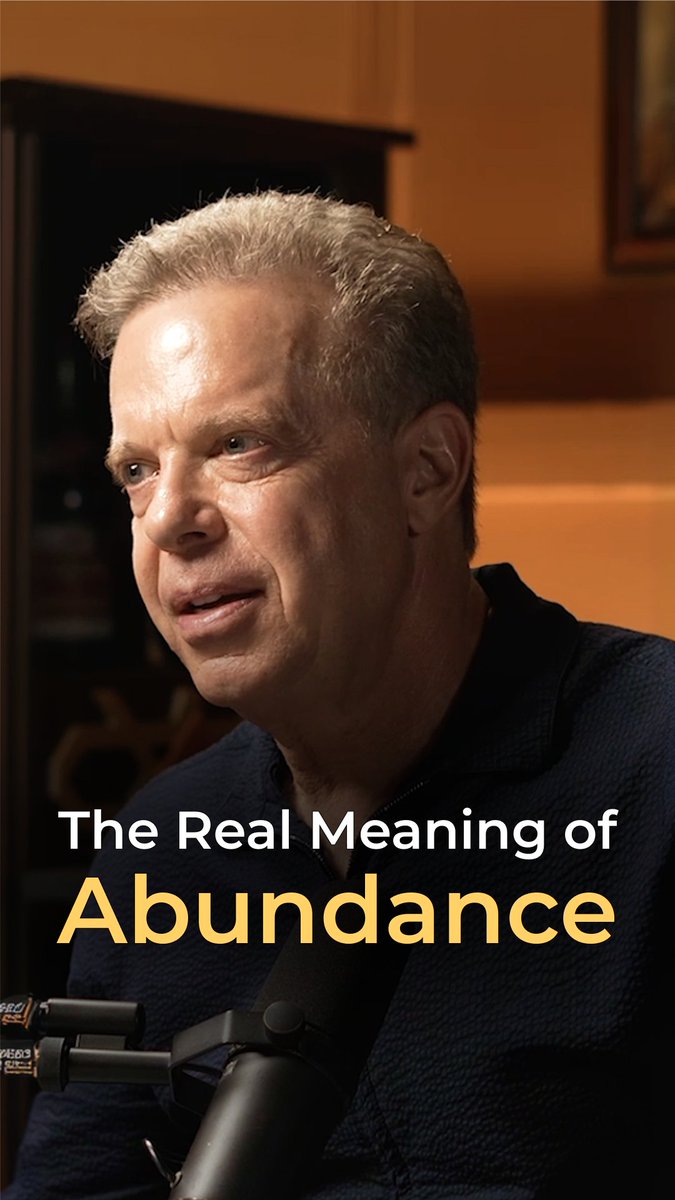 Living in abundance isn’t just about accumulating money. It’s about getting clear on what abundance truly means to you – so you can create more of it in your life. Hear Dr Joe’s full conversation with Raj Shamani on the Figuring Out podcast: