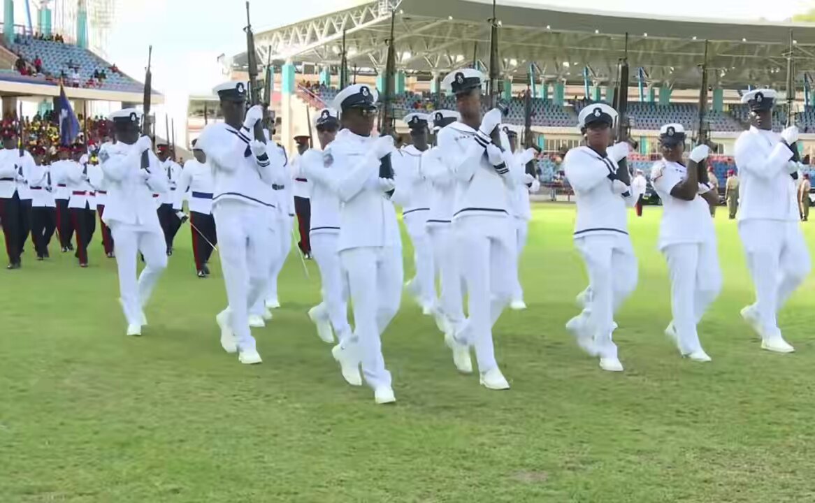 Will never cease to amaze me how Grenada, who doesn’t even have a formal military, manages to put on a better and more well-drilled parade, than the United States