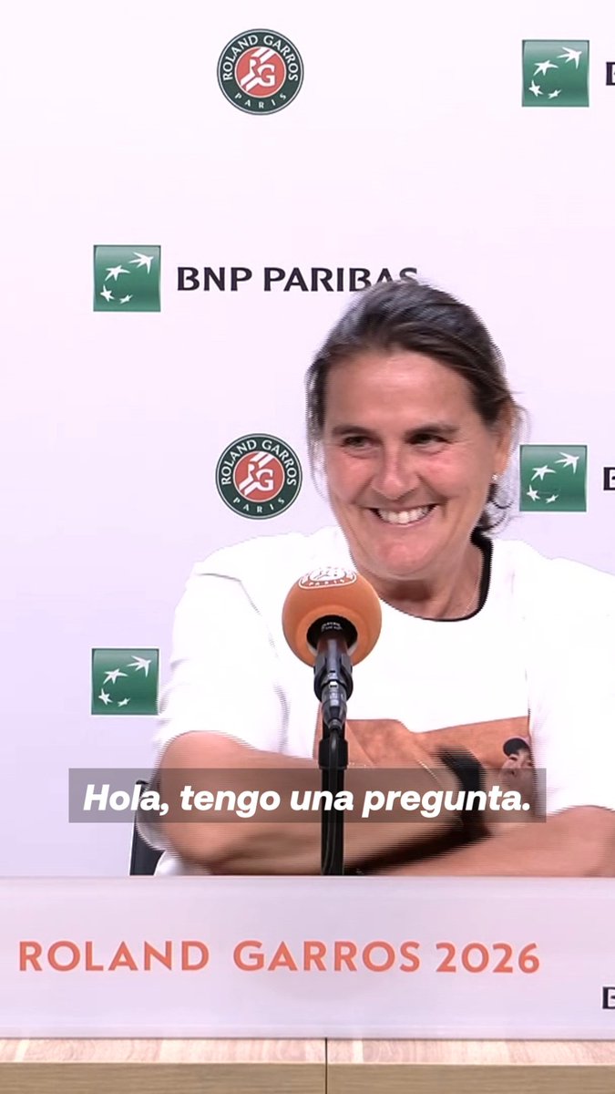 Lo más visto: Mirra Andreeva, haciendo de periodista con Conchita Martínez 🤣 Hay que querarlas a las dos ♥️🎾