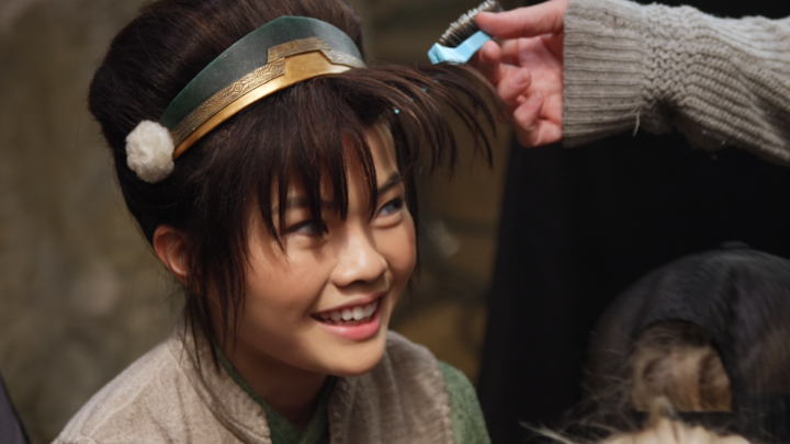 Miyako manifested playing live action Toph when she was just 10 years old.