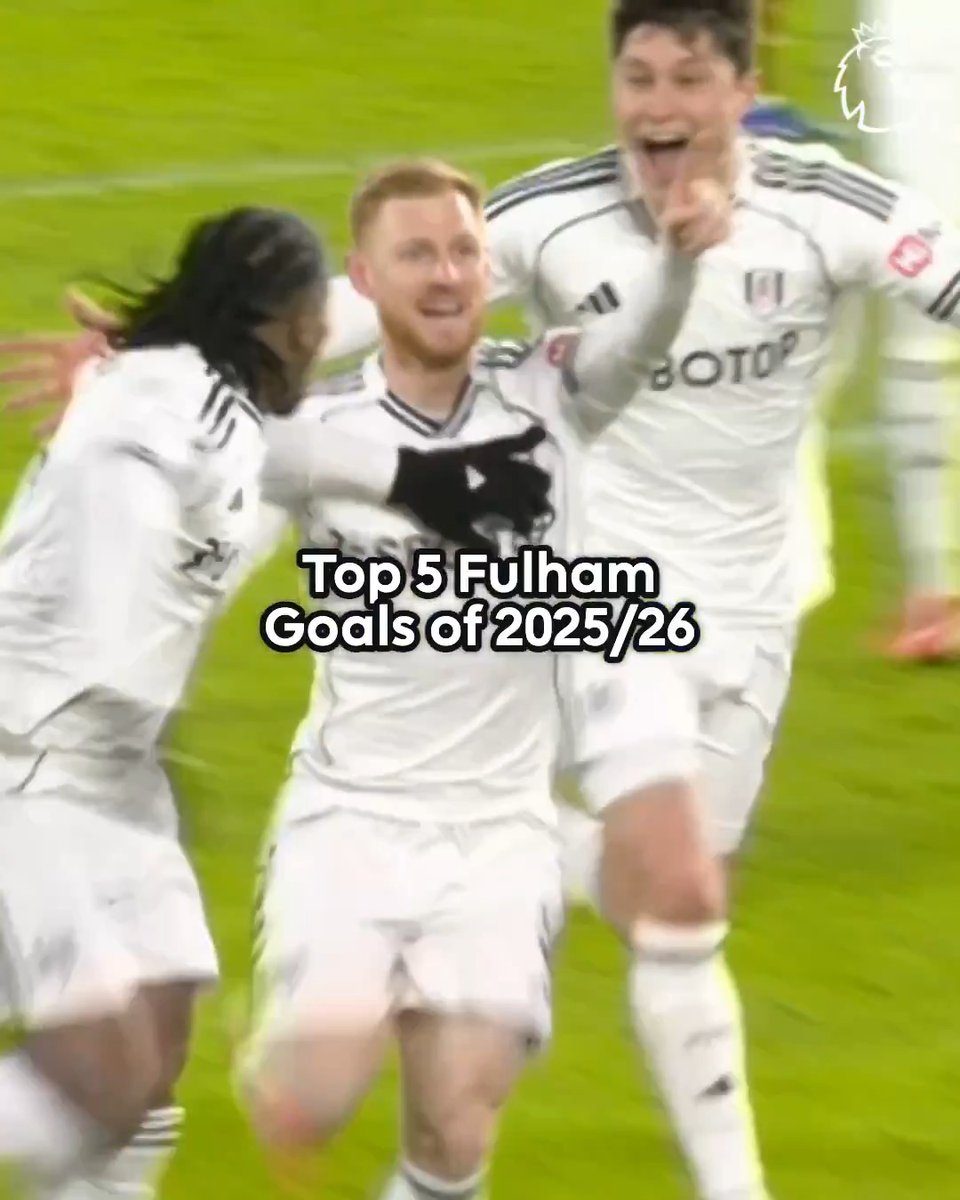 Legitimately might be the toughest Top 5 goals for any club in any season Fulham Football Club 😳