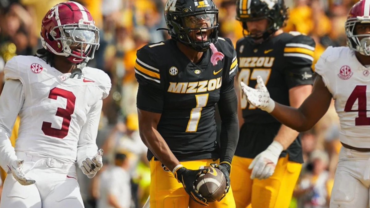 Don't sleep on Mizzou's receiving trio of Donovan Olugbode, Cayden Lee, &amp; Caleb Goodie: "(Olugbode) is a guy if you just give him a chance, throw the ball within a couple yards of him, he's going to find a way to get his hands on it." Full show: