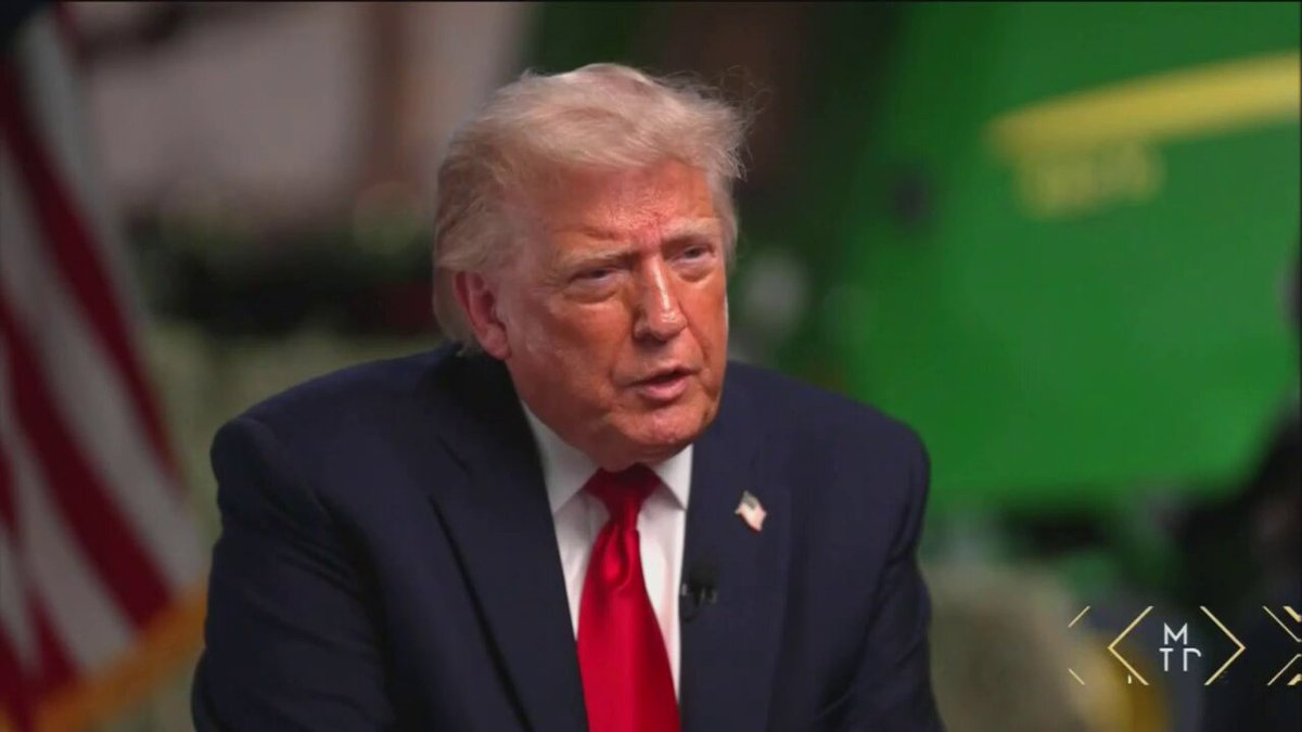 Trump: I know you're a big liberal, a big progressive. Welker: No, I’m just a journalist.