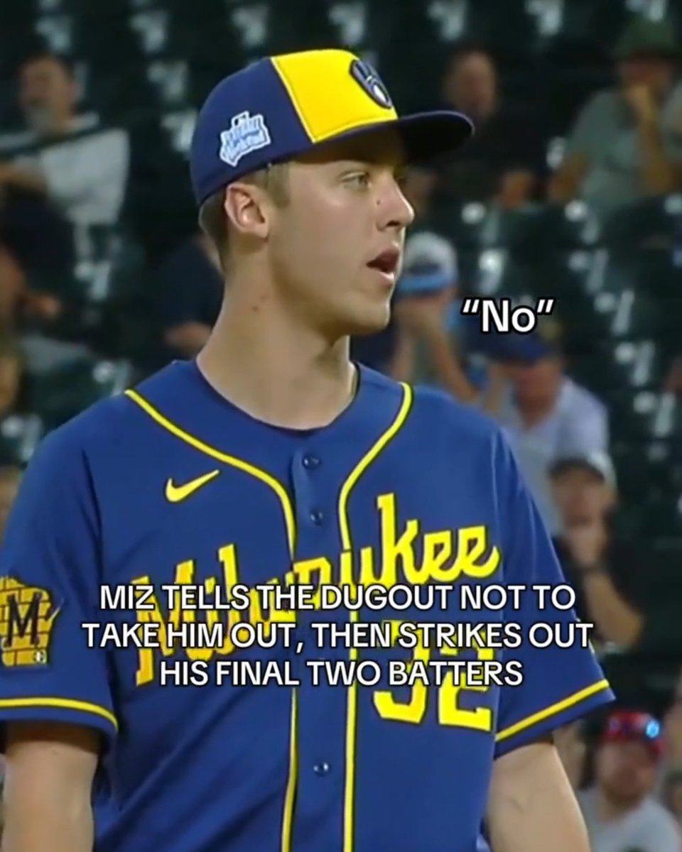Miz did NOT want to come out of last night's game... The stuff of an absolute DAWG