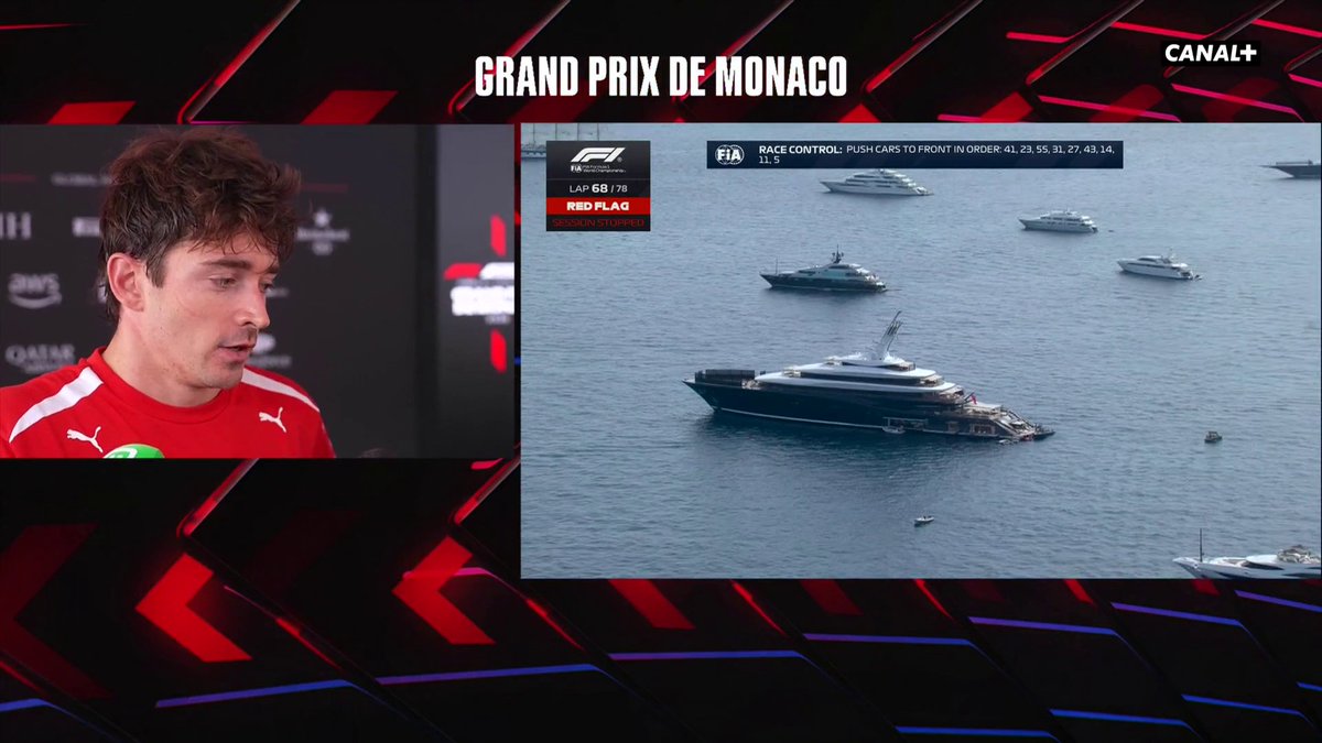"Les freins sont on/off, on/off, c'est impossible d'avoir le contrôle" ☹️ Frustration immense pour Charles Leclerc qui n'a rien pu faire dans ce dernier virage ❌ #MonacoGP #F1