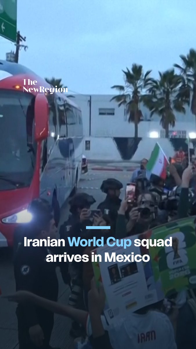 Llegó la selección de Irán a Tijuana, en medio de la polémica sobre permisos migratorios para jugar sus partidos mundialistas en Estados Unidos