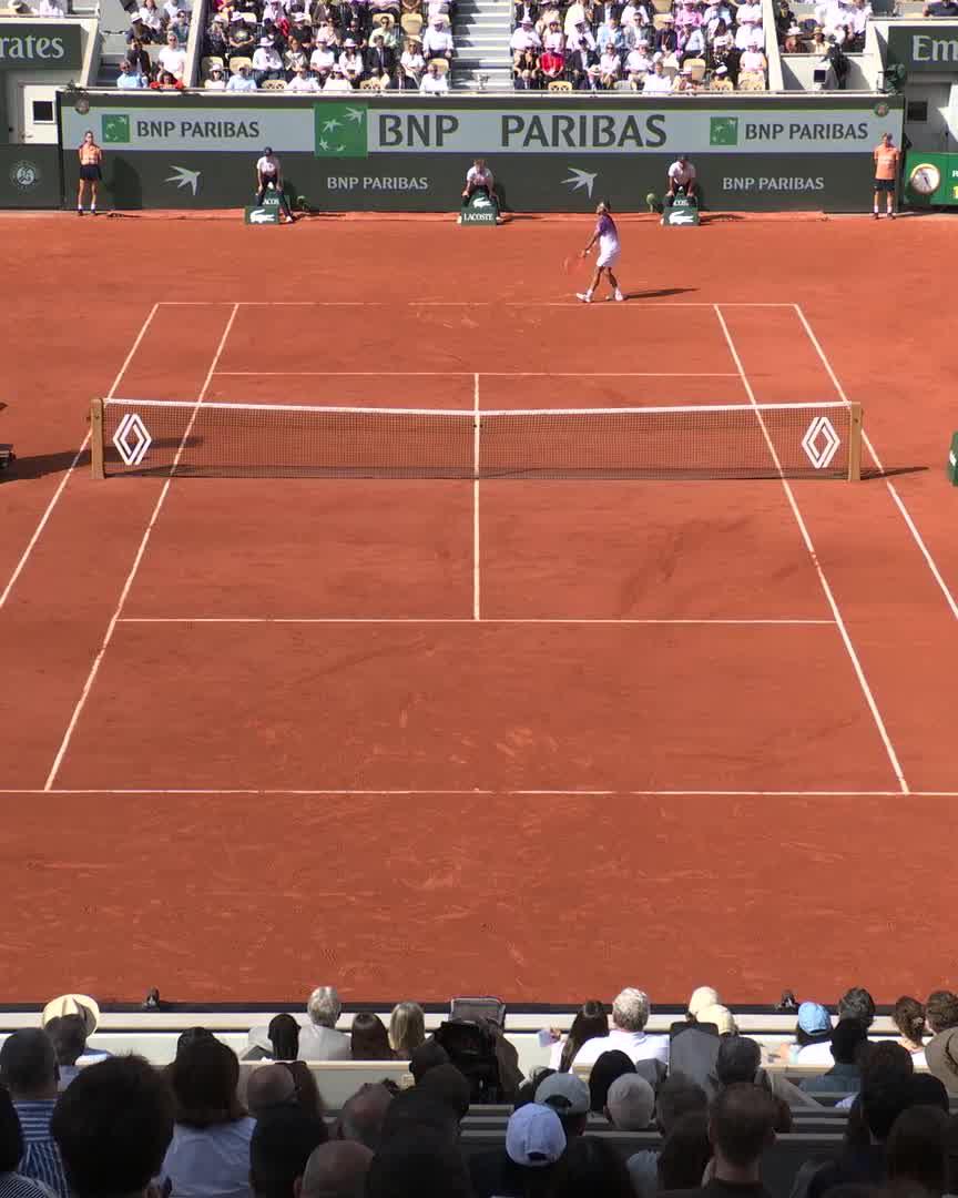 The Zverev backhand™️ #RolandGarros