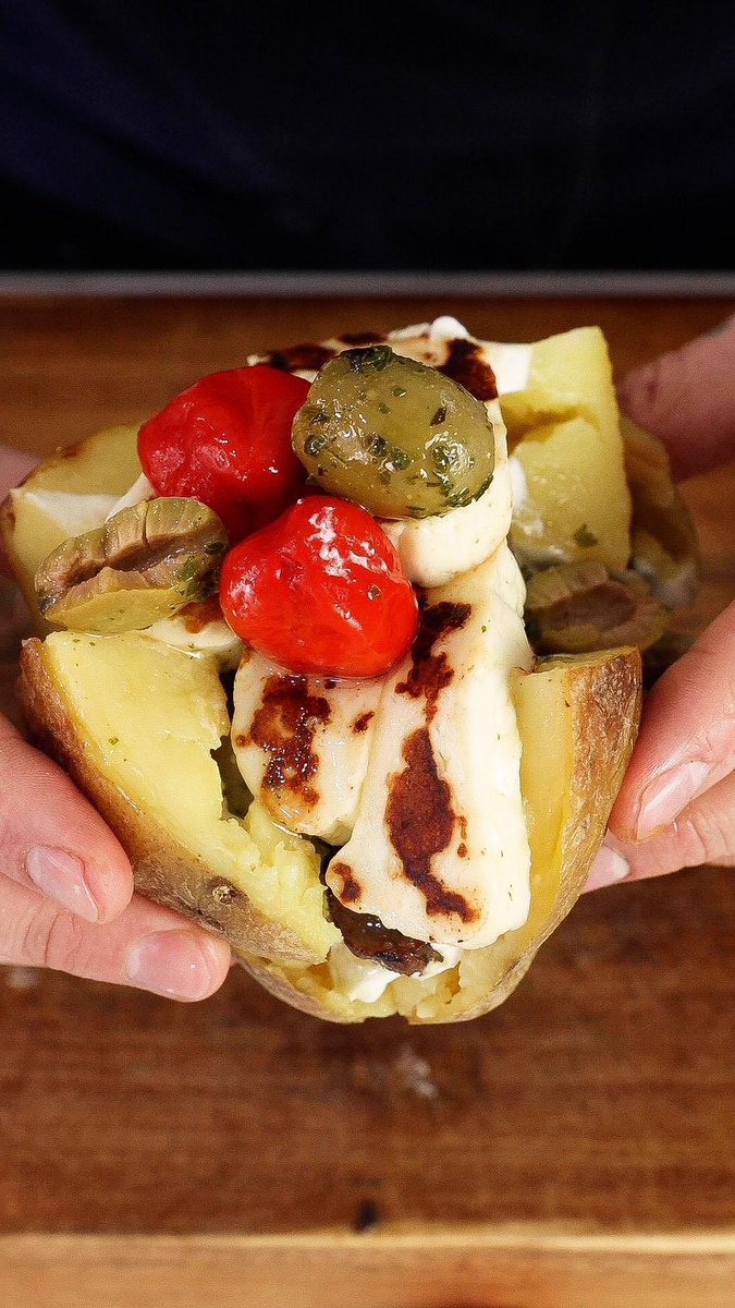 Greek Baked Potato