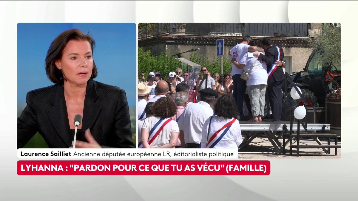 🔴 Affaire Lyhanna : "À 11 ans, on est une enfant. Le refus des parents de voir cette cérémonie récupérée politiquement est un signal de défiance qu’il faut prendre au sérieux", estime Laurence Sailliet, ancienne députée européenne LR. #ToutEstPolitique #canal16