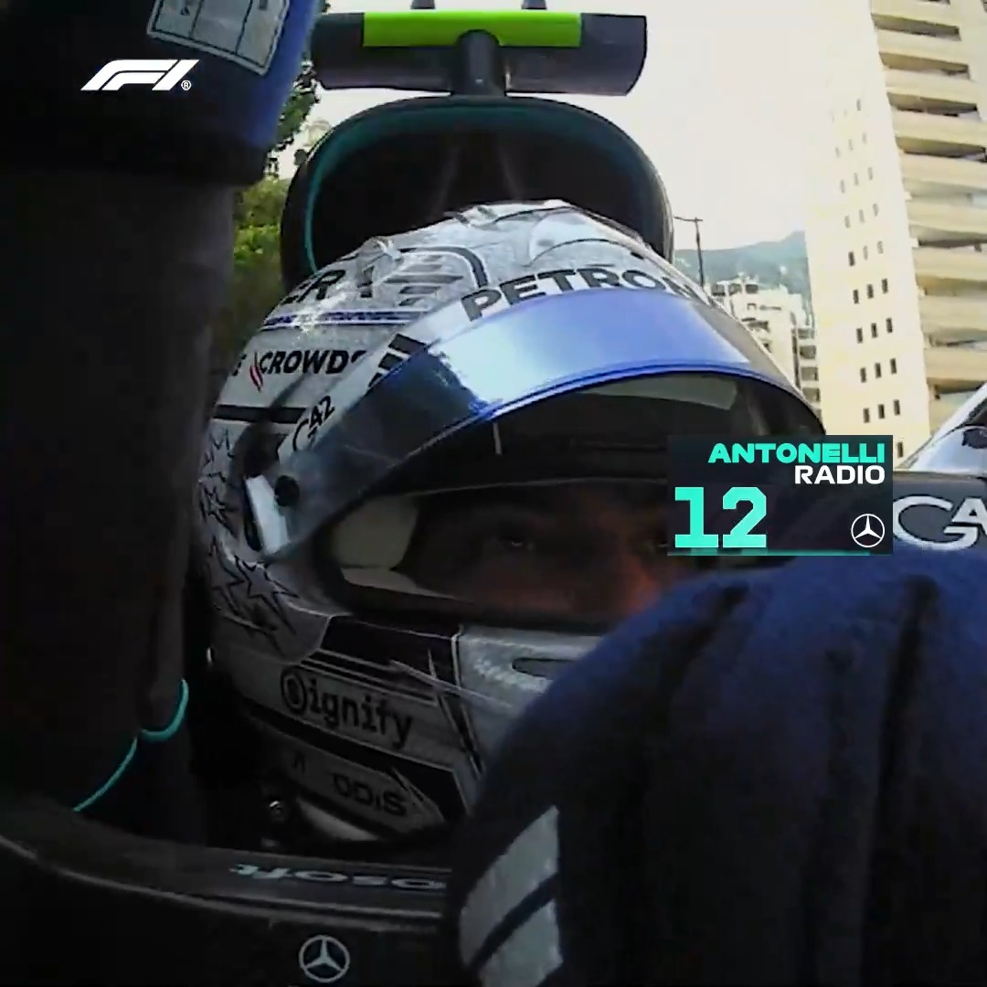 The winning feeling never gets old! 🥳 Kimi Antonelli wins in Monaco after an impressive drive 👏 #F1 #MonacoGP