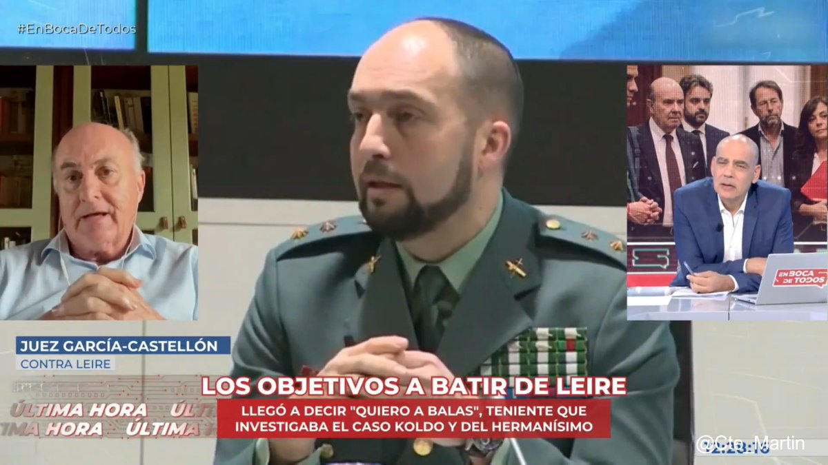 ¡BRUTAL la entrevista al exmagistrado Manuel García Castellón, exmagistrado de la Audiencia Nacional, en el programa En Boca de Todos En boca de todos de Nacho Abad 🇺🇦.¡OBJETIVO EL TENIENTE CORONEL BALAS!