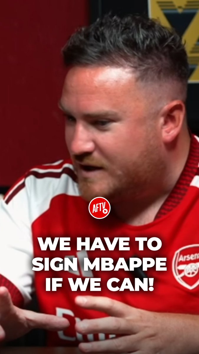 If Arsenal can sign Mbappe, they cannot miss it! 🫵 #AFTV