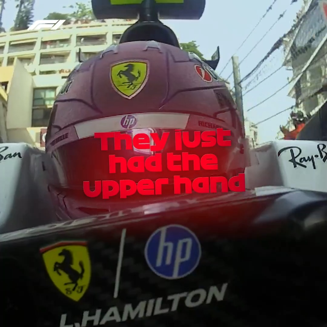 "Mega result" 💪 Lewis Hamilton clinches a P2 in Monaco, with the win just out of his grasp! 👀 #F1 #MonacoGP