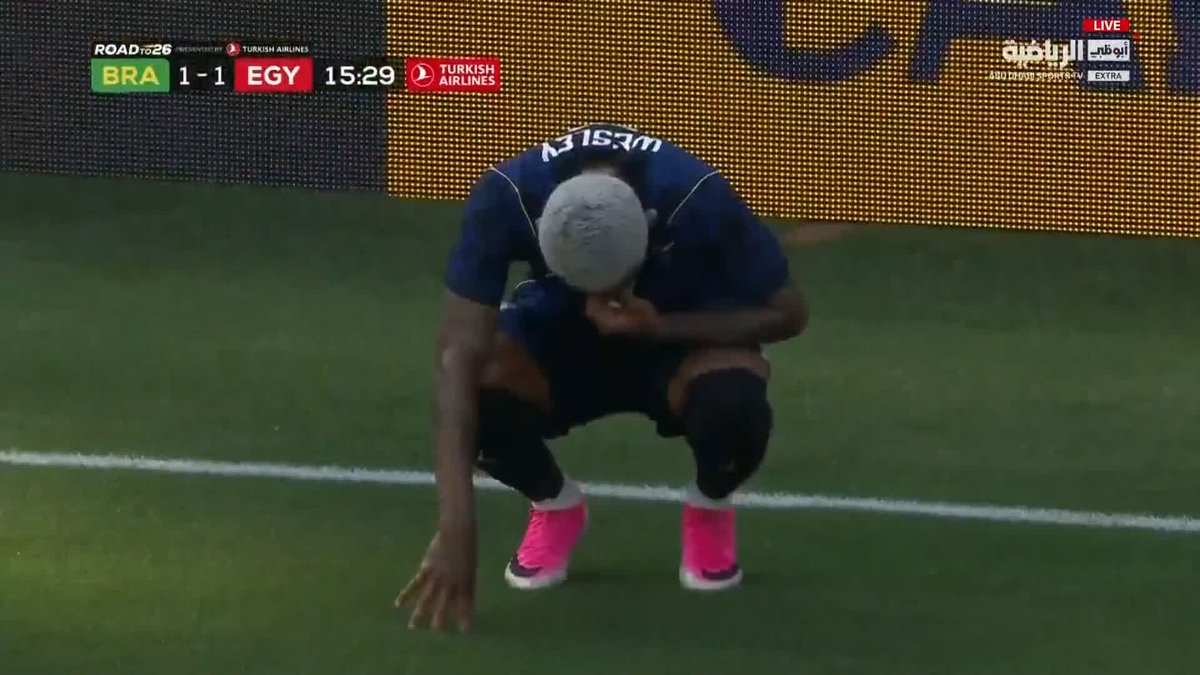 بعد إصابته في مباراة مصر الودية ⚠️ رسمياً استبعاد ويسلي من قائمة منتخب البرازيل في كأس العالم 2026 🇧🇷❌