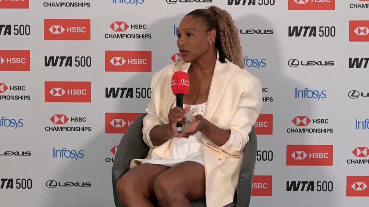 "I don't have anything to prove or anything to lose." Serena Williams says she has nothing to prove as she prepares to make her tennis comeback 🤝