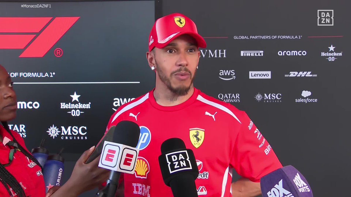 💥 Lewis Hamilton, RADIANTE: "Estoy en una posición en la que puedo CAZAR a Antonelli" "La semana que viene hay carrera. ¡Vamos!" #F1 #MonacoGP 🇲🇨