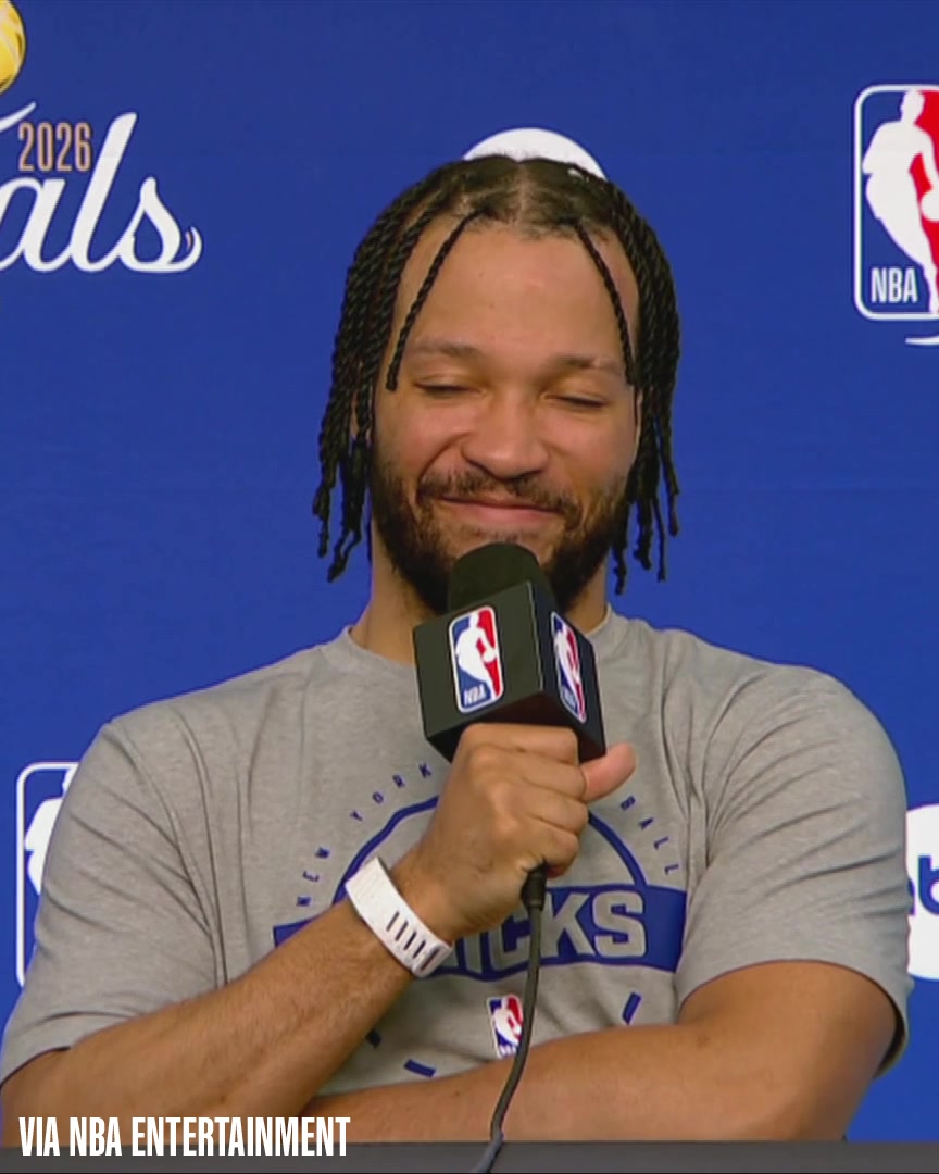 Jalen Brunson is asked which of his abilities were underestimated when he was drafted into the NBA: "Everything."