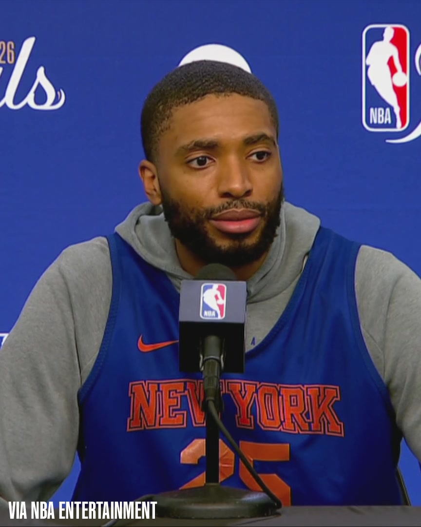 "I remember losing four straight. They all know, the series is far from over. Have to keep playing desperate and be the more desperate team...no matter what, it's always 0-0 at the end of the day." Mikal Bridges on what he took away from previous Finals experience: