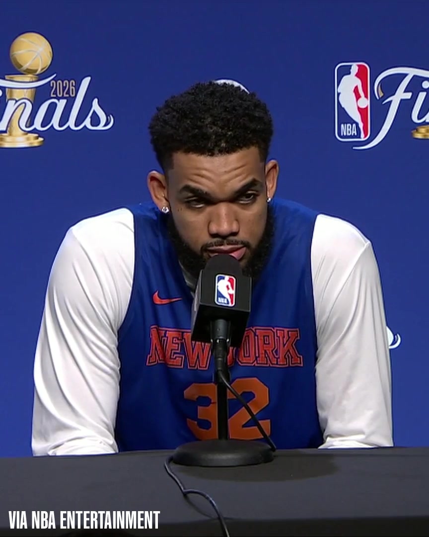 "I'm really excited to play, it's always great when you get to play the game of basketball at its highest level...to have our fans see Finals basketball after all this team is going to be really, really special" - Karl-Anthony Towns