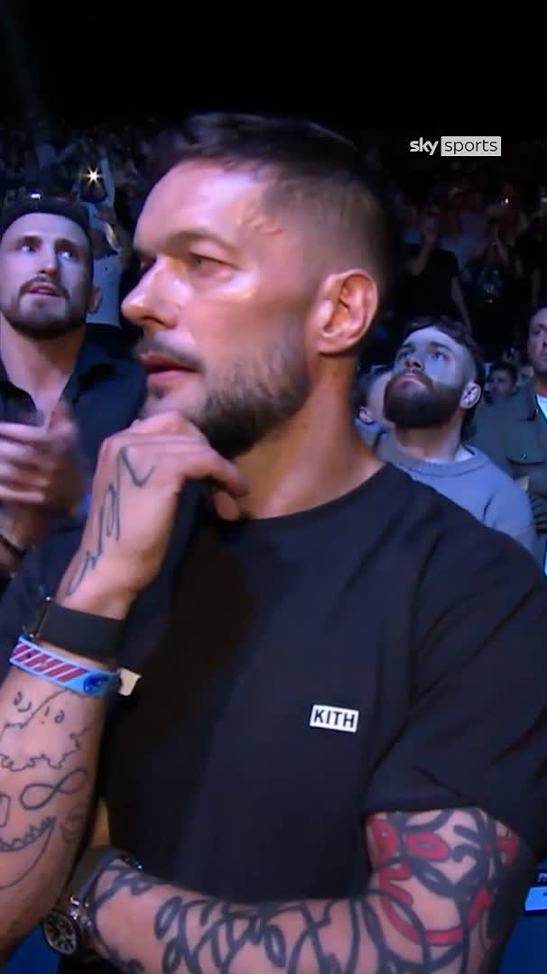 WWE Superstars Finn Bálor and Joe Hendry could not believe what they had just witnessed at #ZuffaBoxing07 🤯