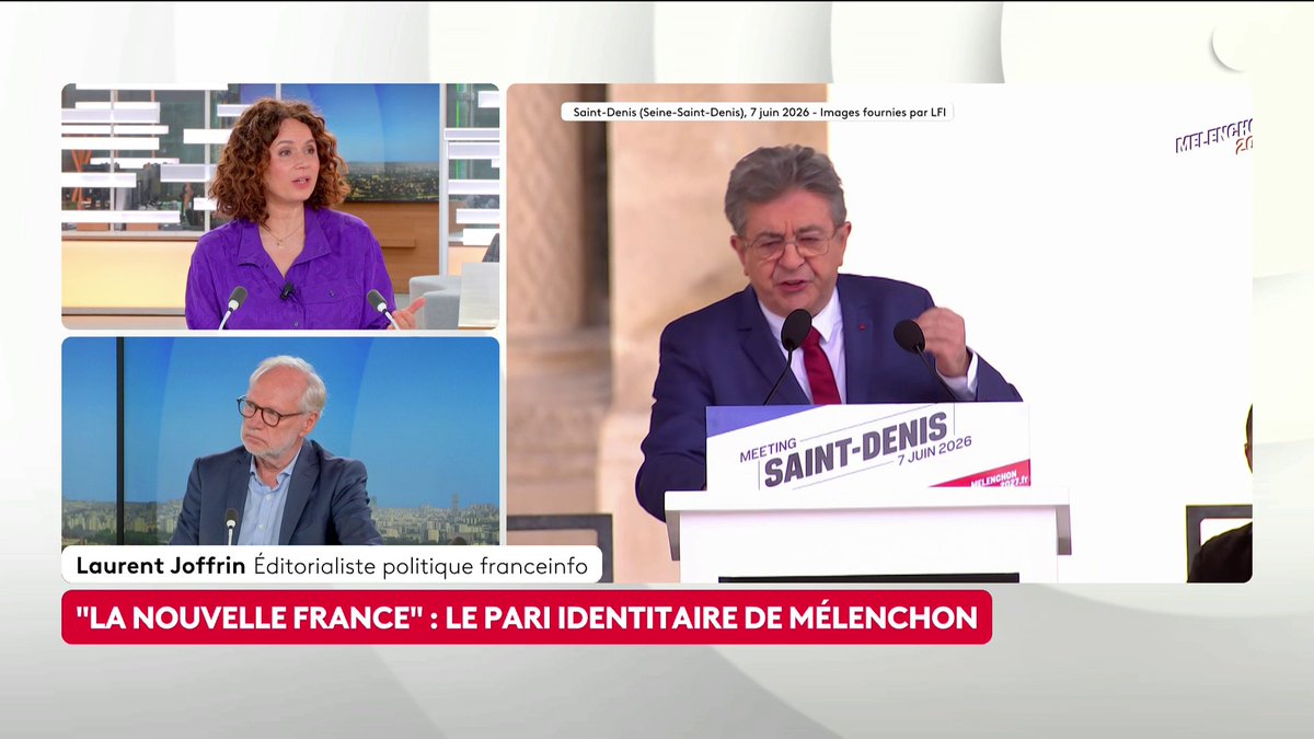 🔴 Lancement de campagne de J-L Mélenchon : "Avec l’idée de “nouvelle France”, Mélenchon cherche à parler du pays tel qu’il est aujourd’hui", analyse Pablo Pillaud-Vivien, directeur de la rédaction de la revue Regards. #ToutEstPolitique #canal16